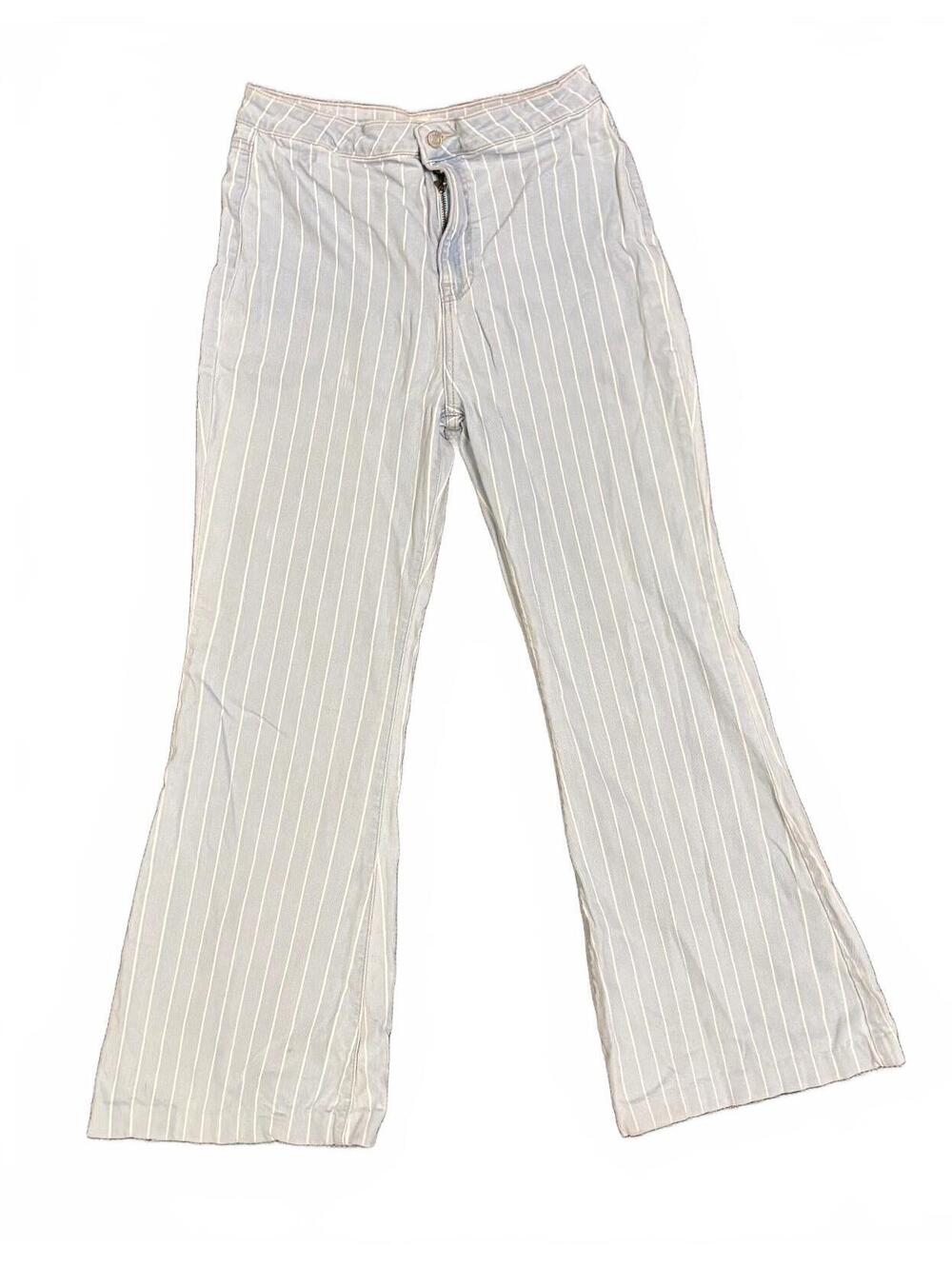 Cello Light Blue Pinstripe Pants Size 13